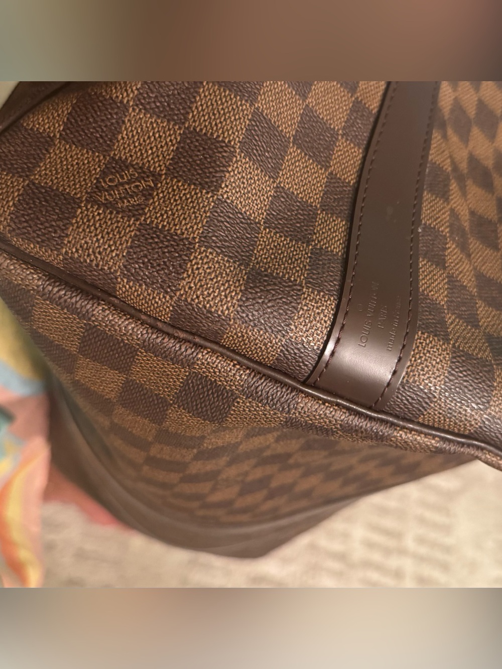 Louis Vuitton Damier Ebene 55 Bandouliere Weekender - Picture 11 of 11